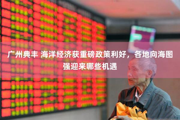 广州典丰 海洋经济获重磅政策利好，各地向海图强迎来哪些机遇