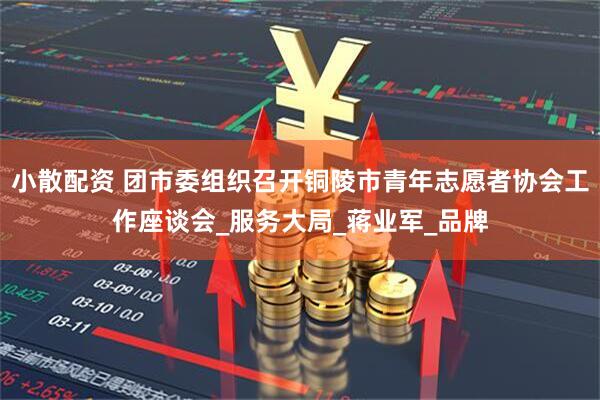 小散配资 团市委组织召开铜陵市青年志愿者协会工作座谈会_服务大局_蒋业军_品牌